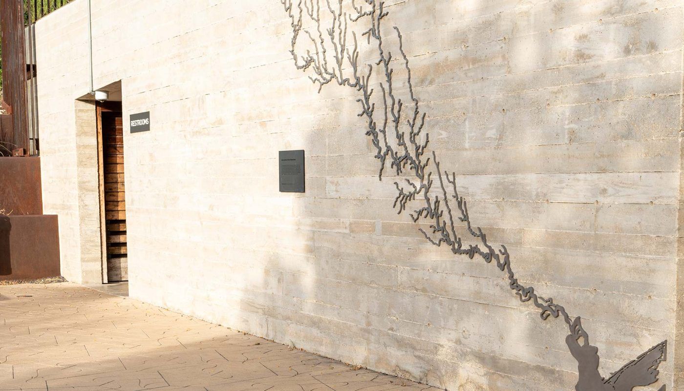 Donor wall detail