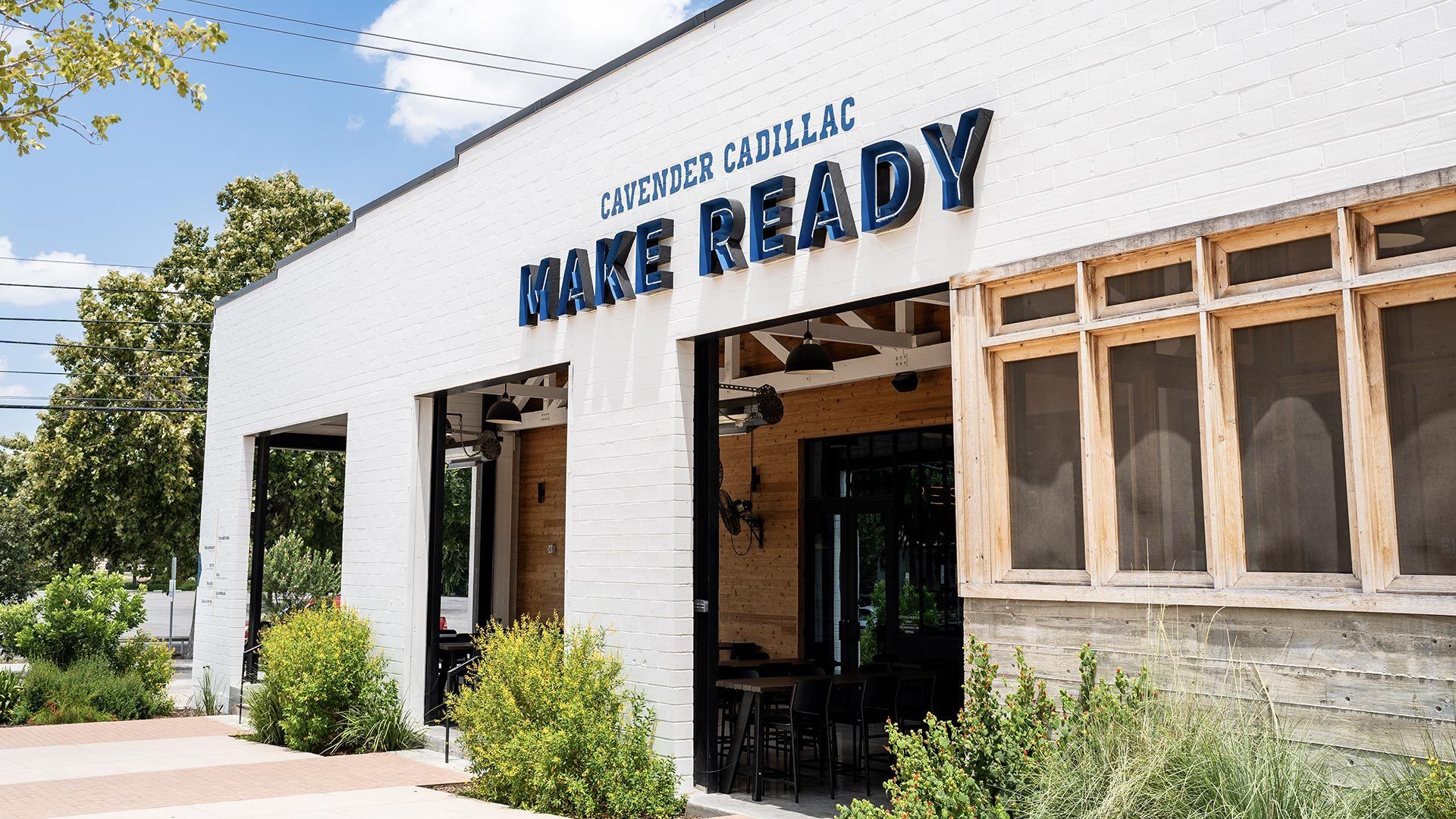 Make Ready Market signage